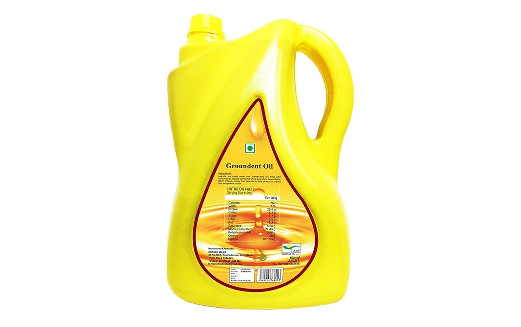 Long Live Groundnut Oil    Plastic Jar  5.250 litre